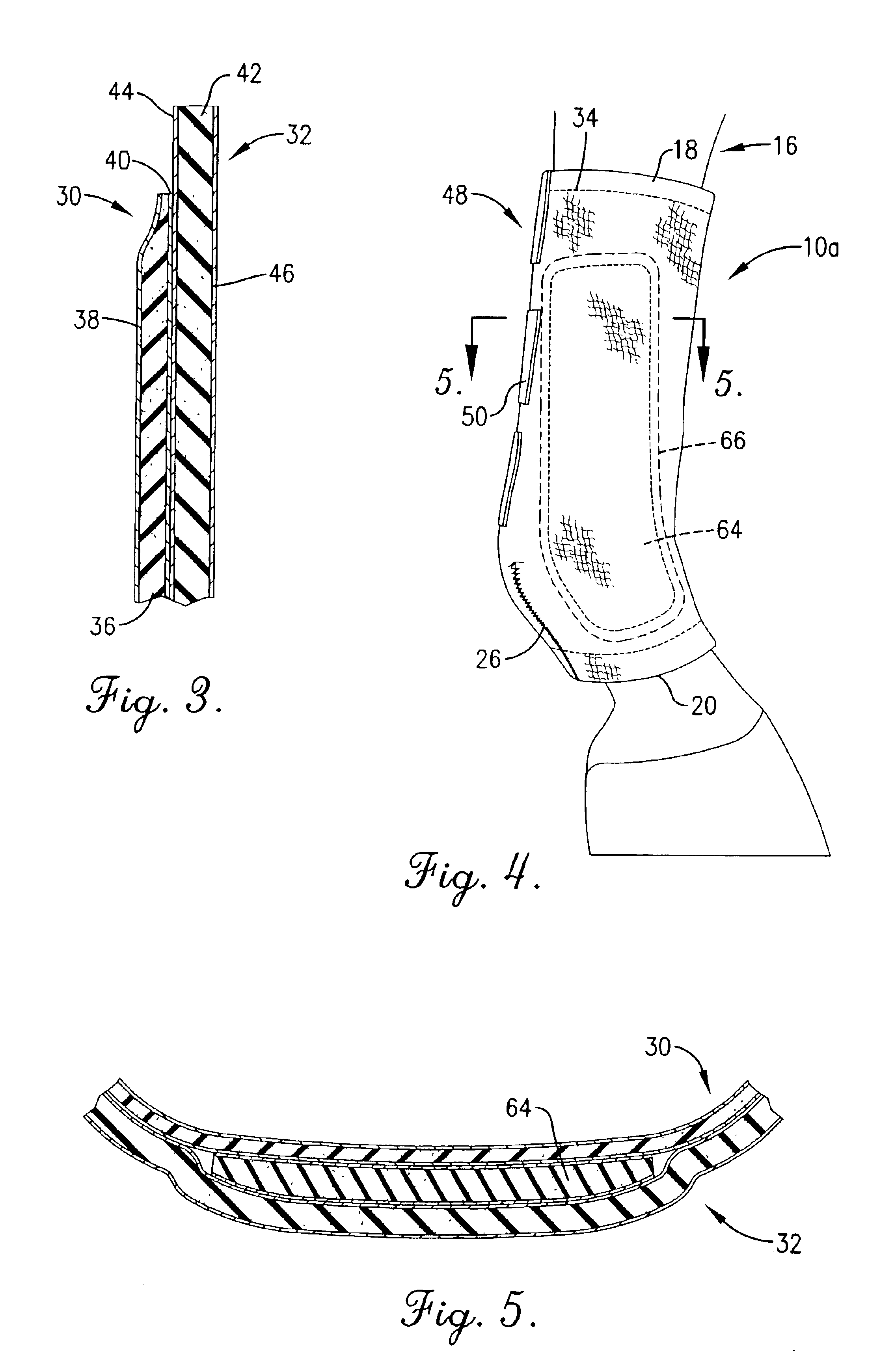 Breathable equine leg wrap