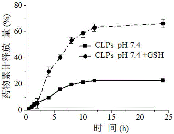 Ovarian cancer specifically targeted biodegradable amphiphilic polymer, polymer vesicle prepared from same and application of amphiphilic polymer