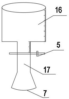 Soil porosity testing device based on superfluid