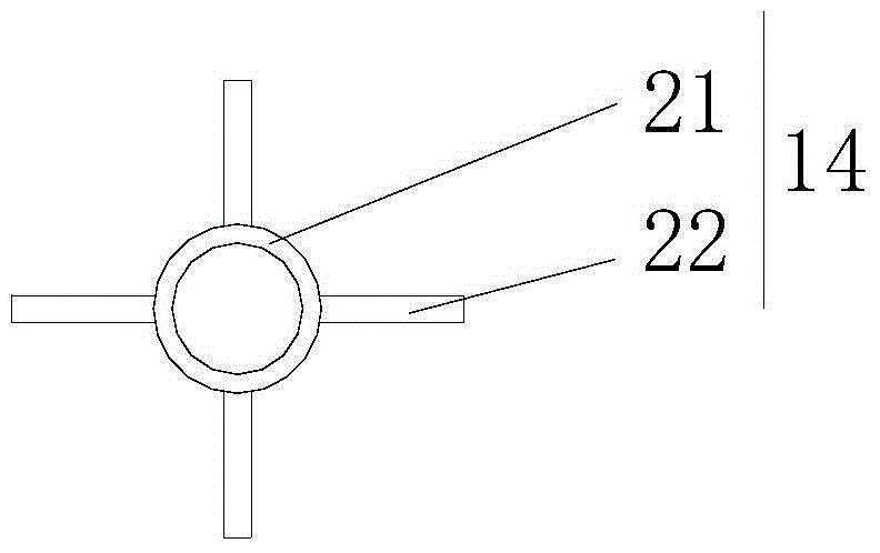 A mixer for sewage treatment