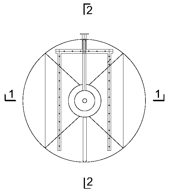 Concentrated upflow integrated reactor and reaction control system thereof