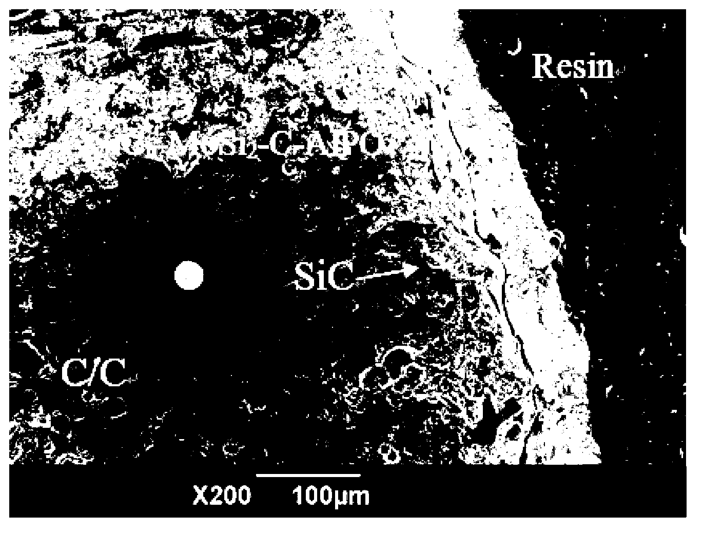 Method for preparing carbon/carbon composite material SiC-MoSi2-C-AlPO4 composite gradient external coating