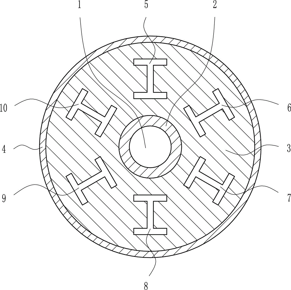 A high tensile copper clad steel wire