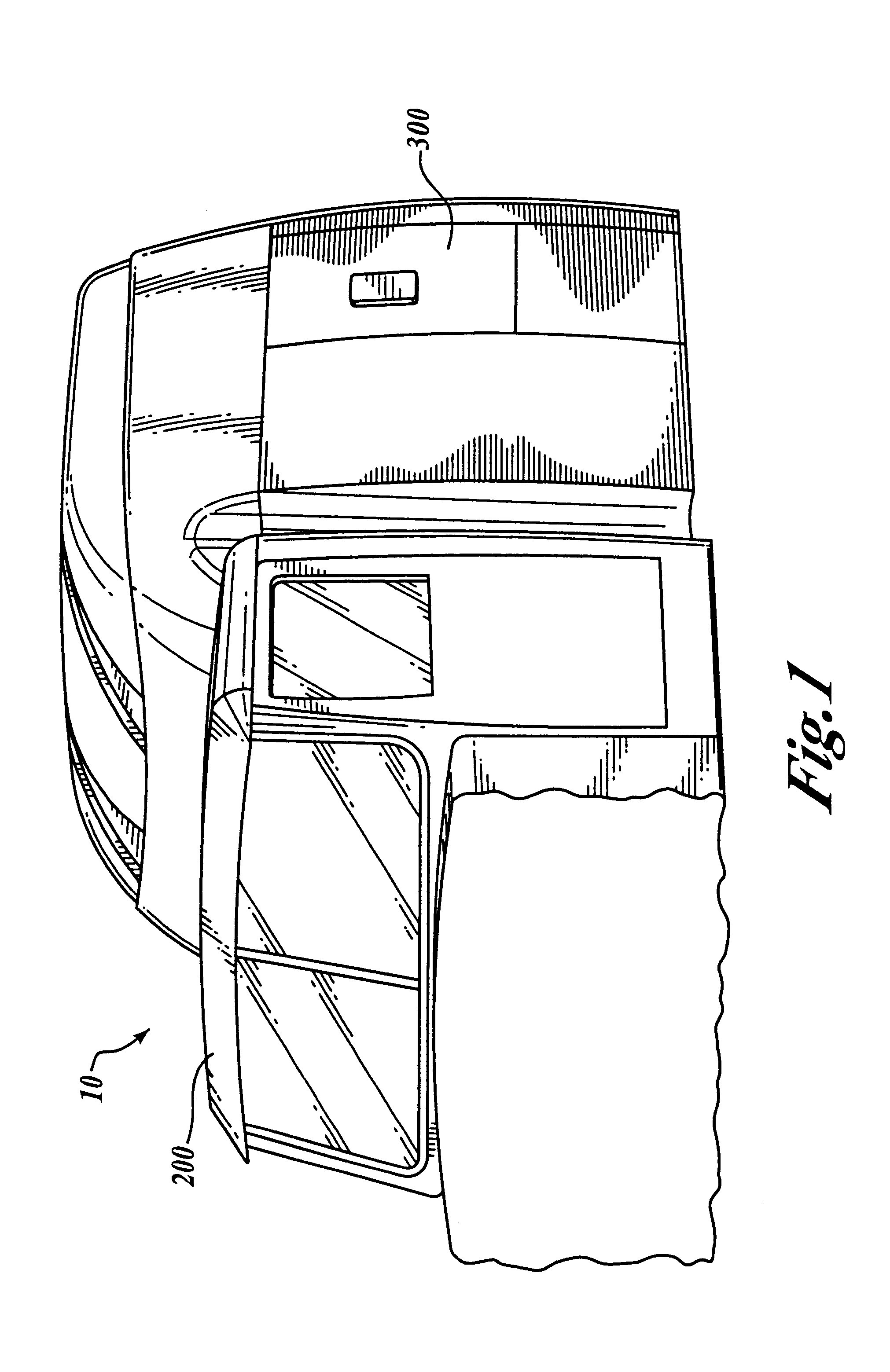 Lightweight cab/sleeper for trucks