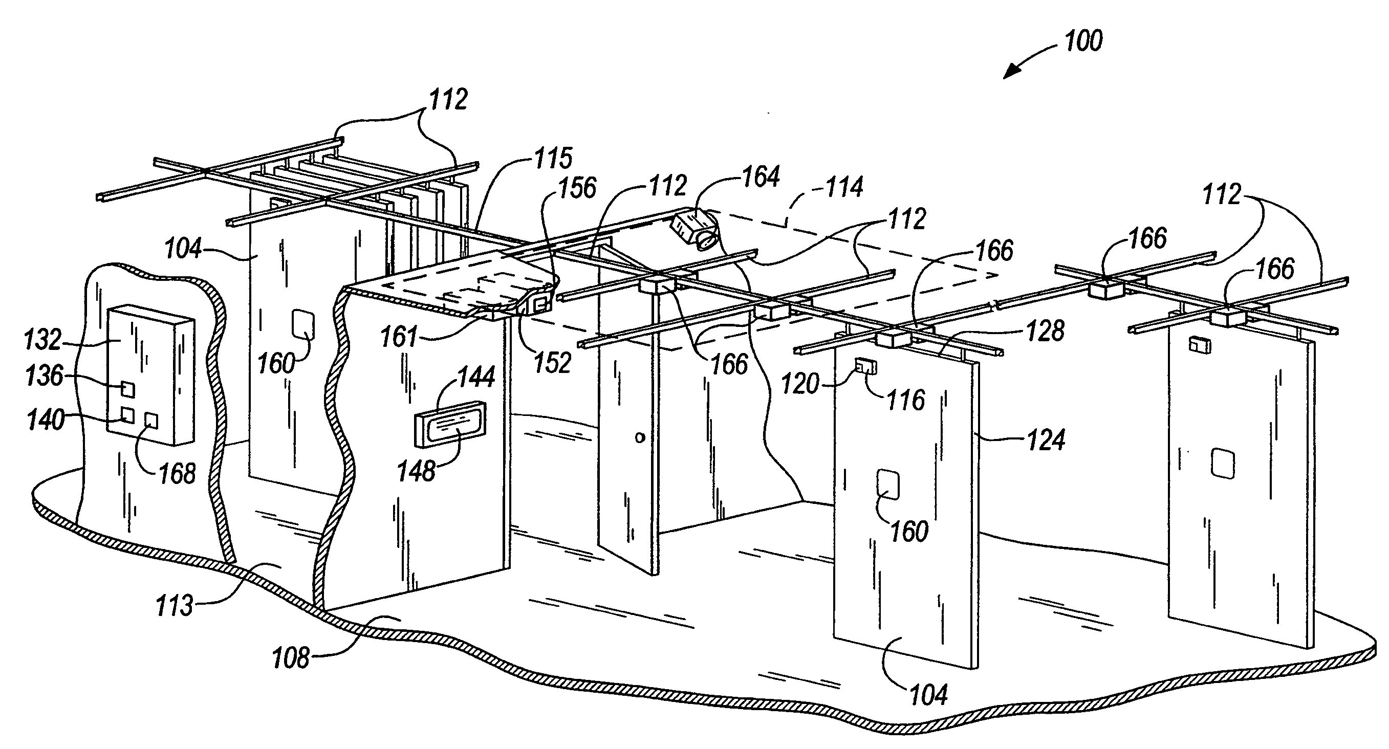 Flexible space management system and method