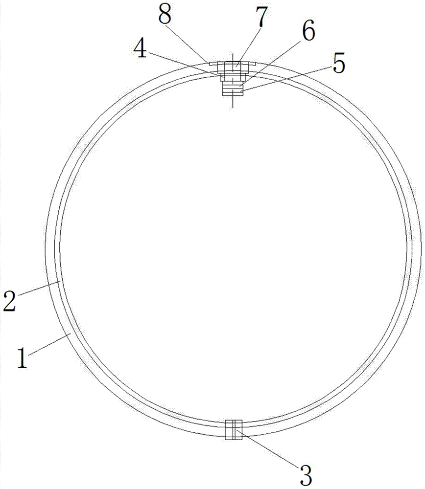 Intelligent middle carcass of ball and manufacturing method of intelligent middle carcass