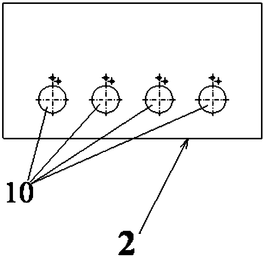 Maneuverability hydrodynamic testing device and testing method of hydrojet propelled ship model