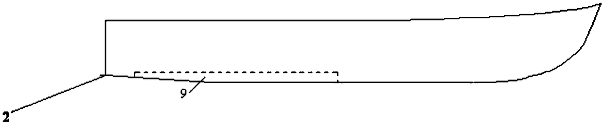 Maneuverability hydrodynamic testing device and testing method of hydrojet propelled ship model