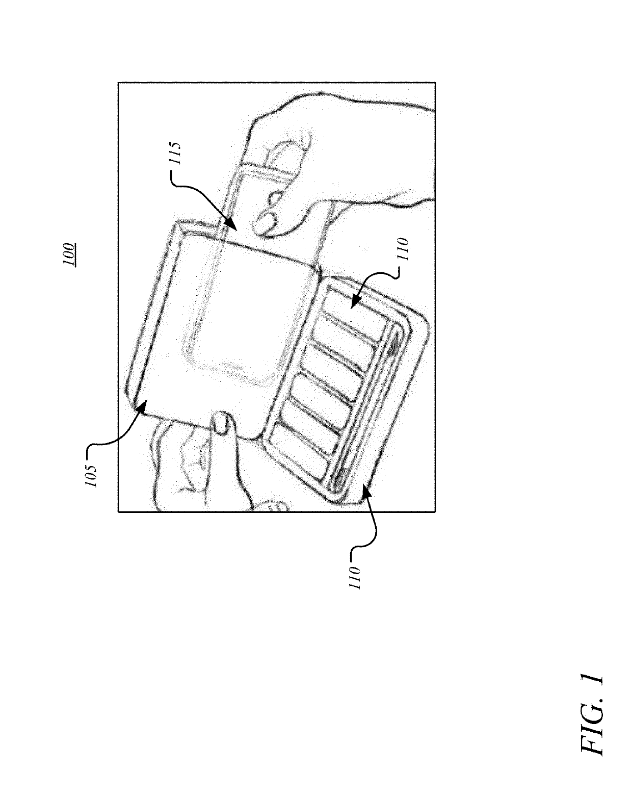 Makeup compact for utilizing client device to guide makeup application