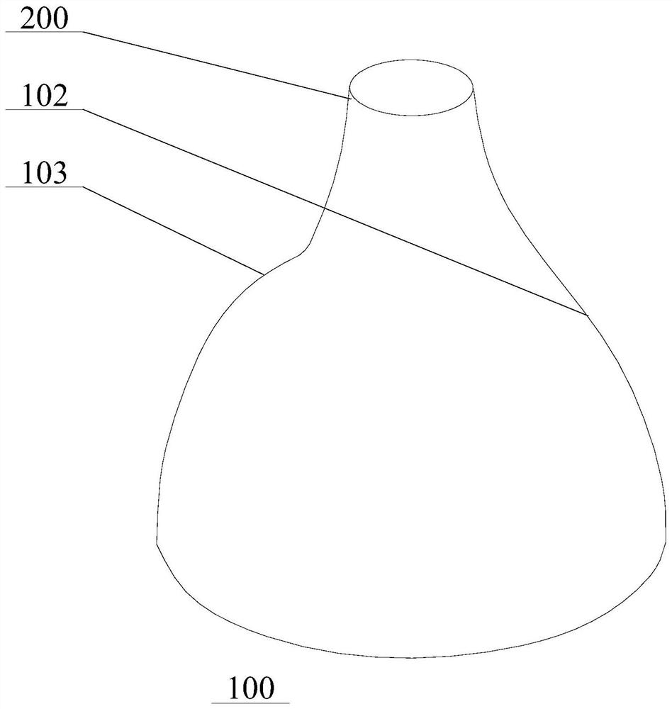 Streamlined self-bending extrusion die and its design method