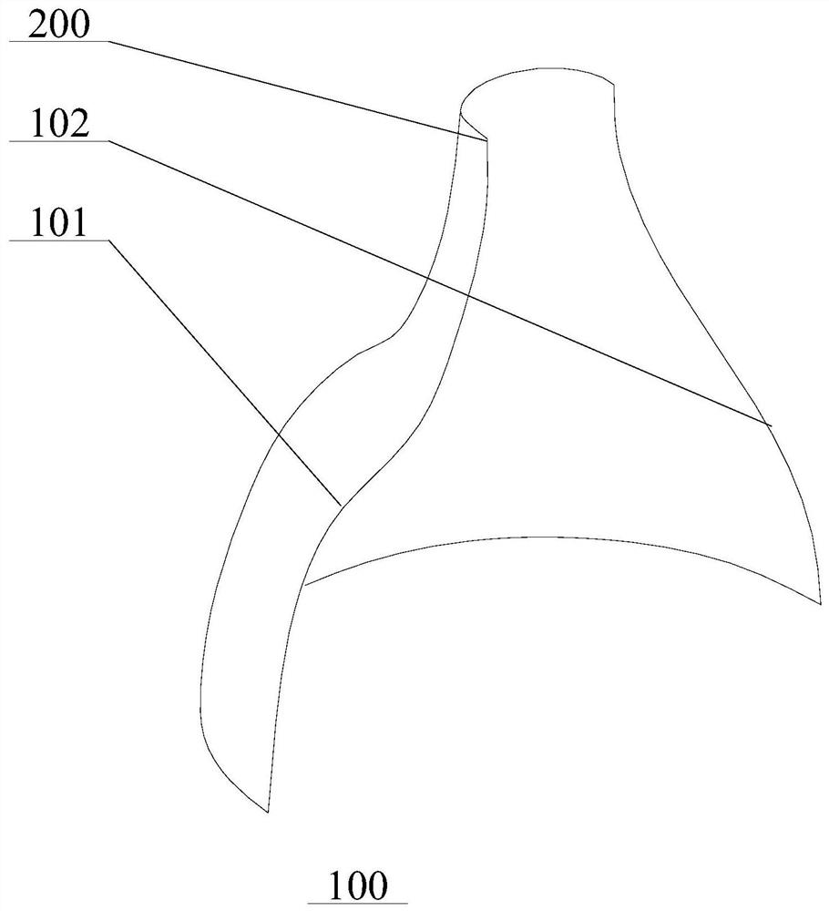 Streamlined self-bending extrusion die and its design method