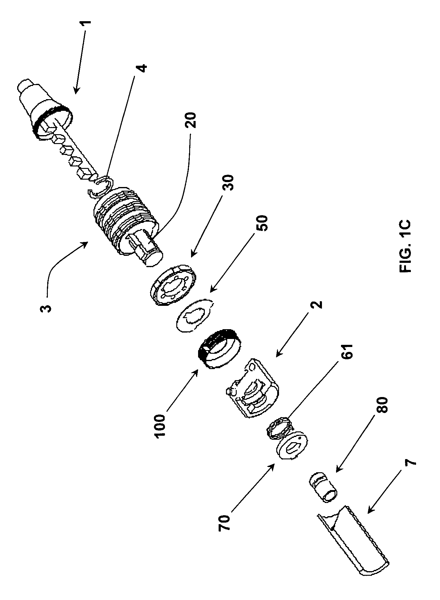 Lightweight cable lock