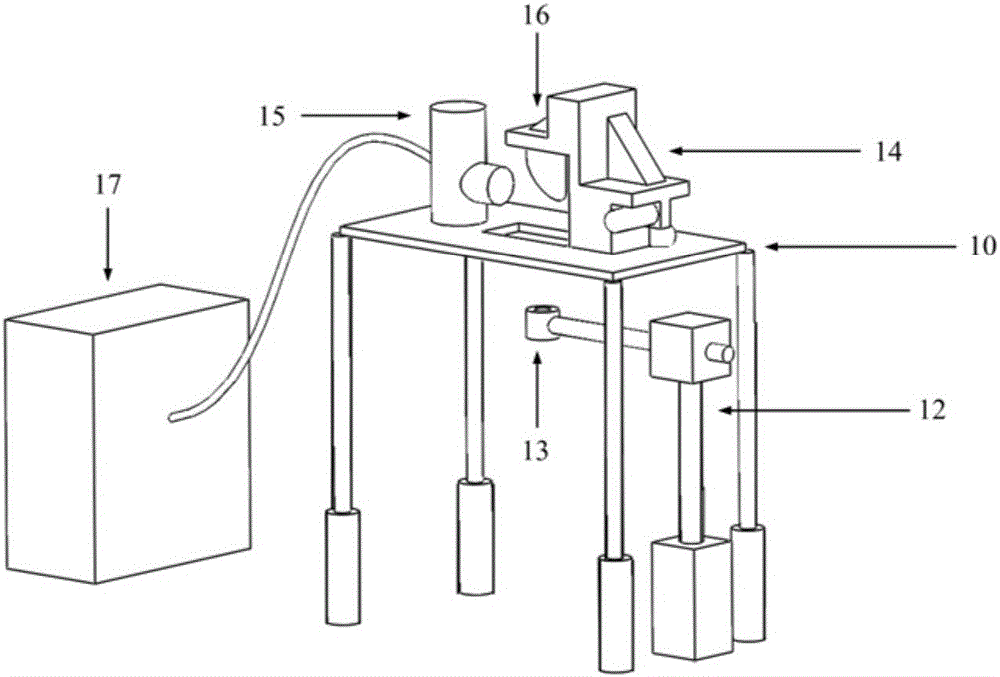 In-place transient state temperature measurement device for high-speed cutting