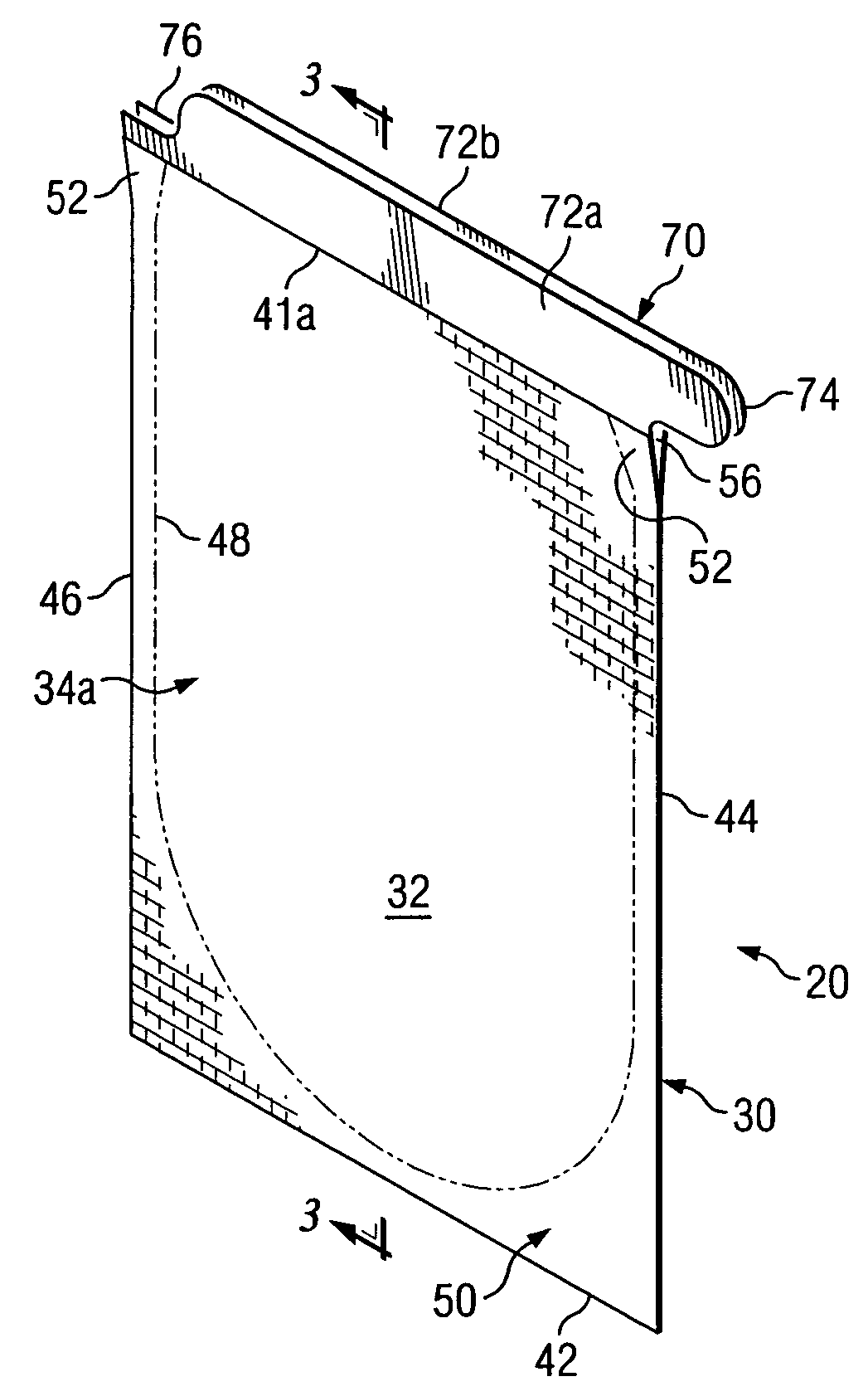 Single use ice pack and method