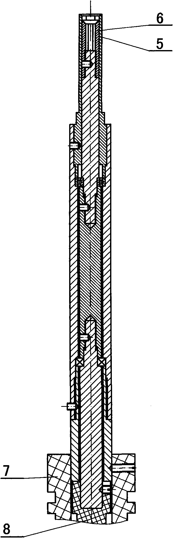 Integrated screw-nut regulating locking device