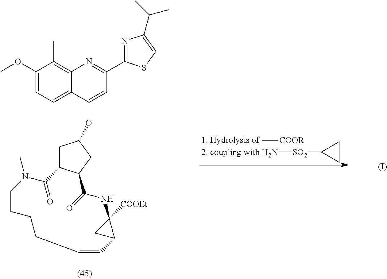 Processes and Intermediates for Preparing a Macrocyclic Protease Inhibitor of HCV