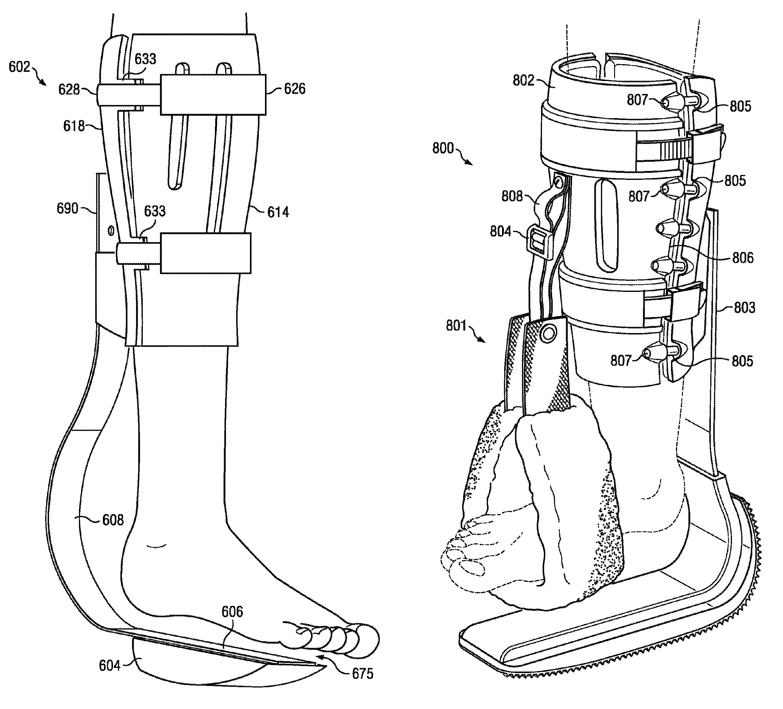 Weight-bearing lower extremity brace