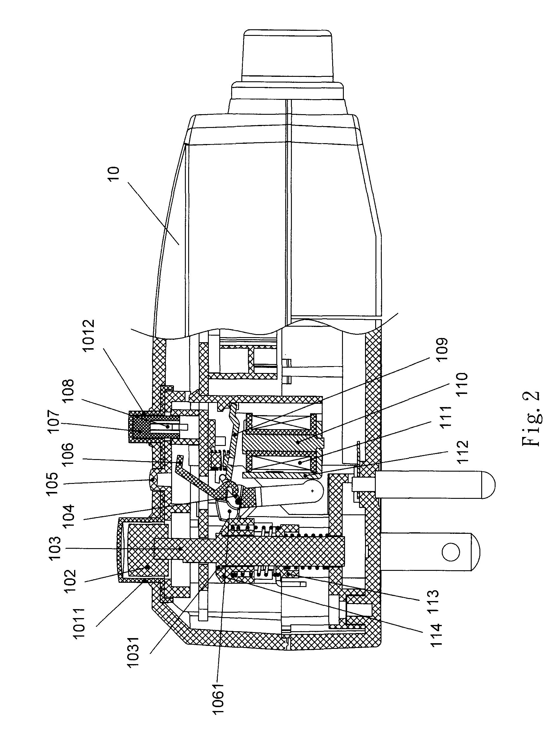 Leakage protective plug