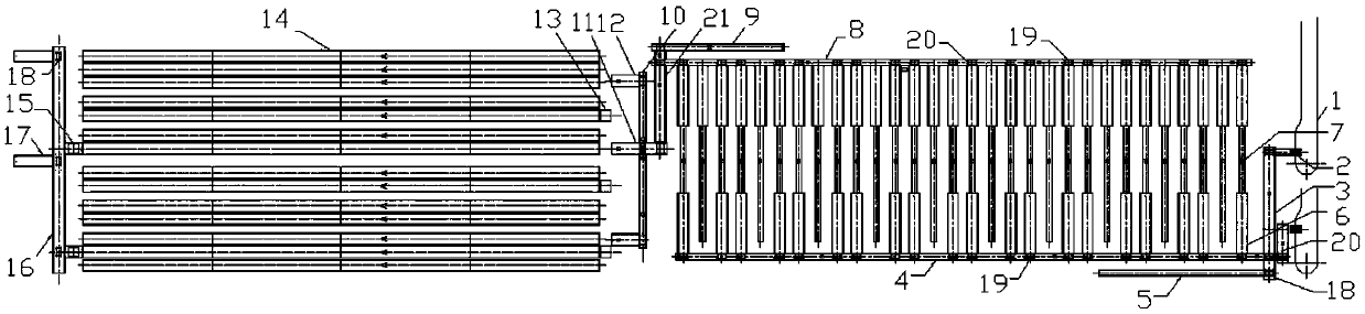 Three-dimensional storing and conveying line for green bodies