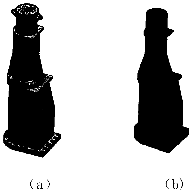 Method for generating gas flow field grid model under complex launching technical conditions