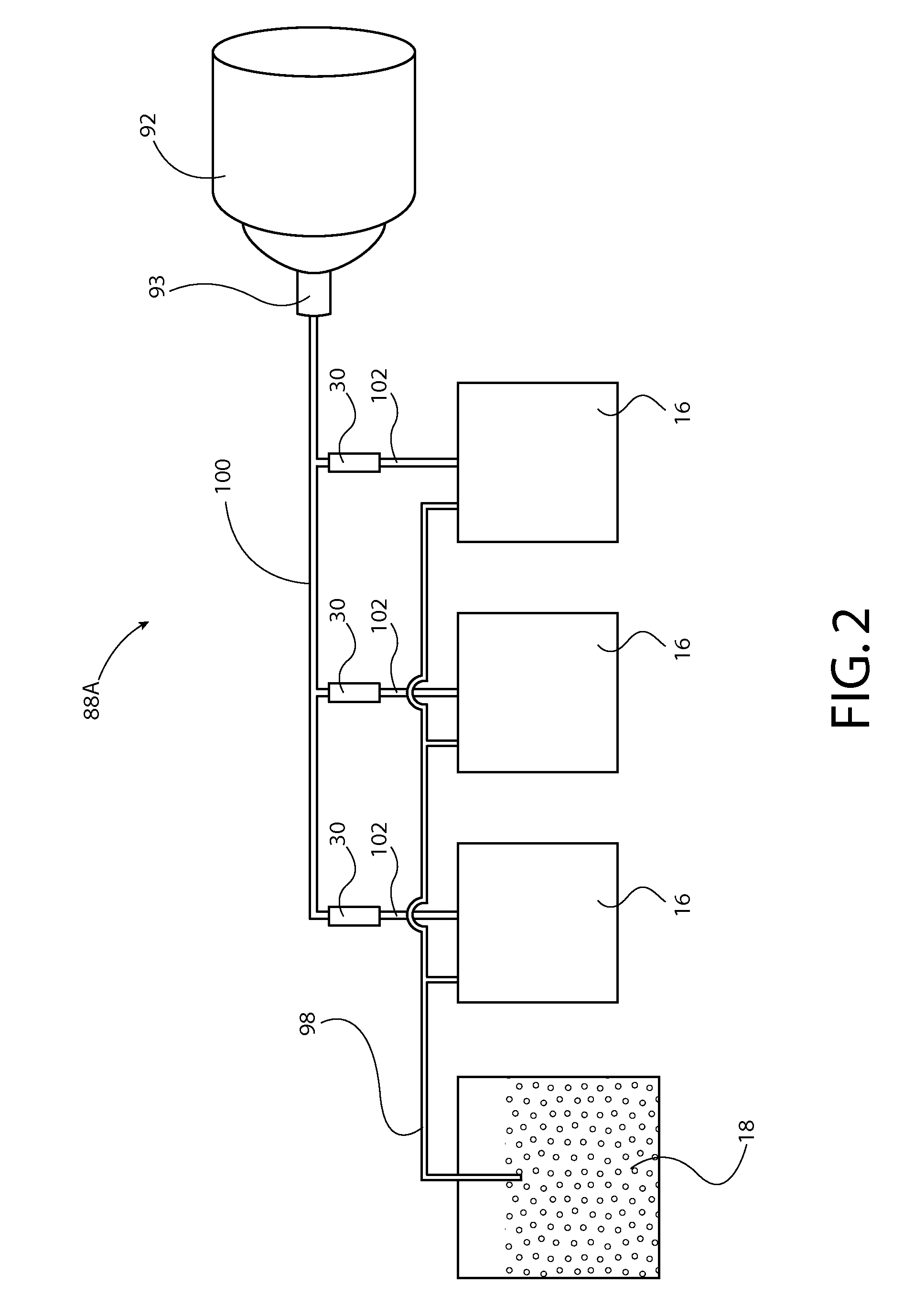 Method and apparatus for resin delivery with adjustable air flow limiter