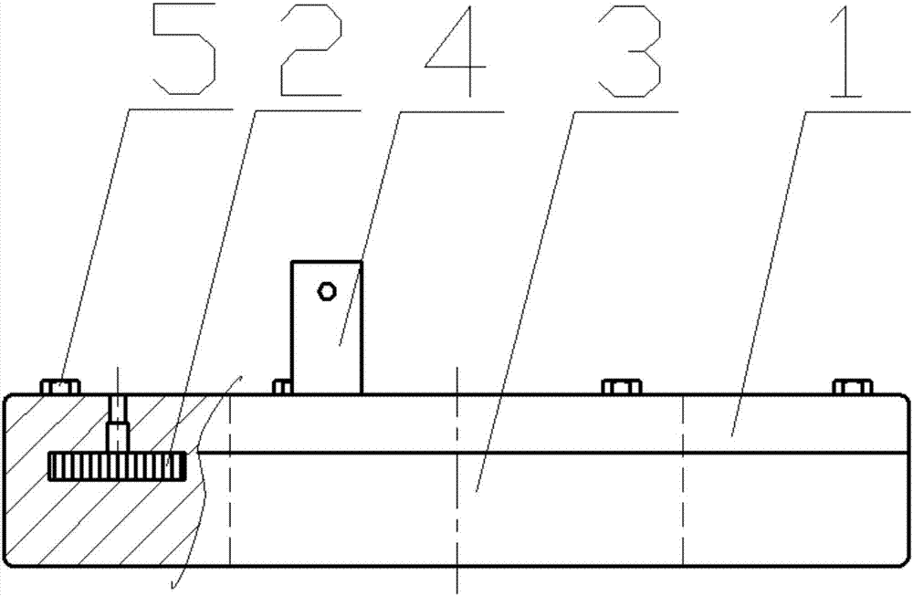 A built-in magnetic shielding transformer body pressure plate