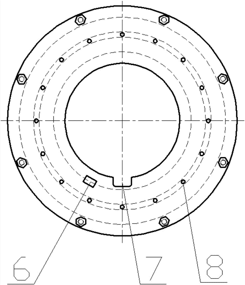 A built-in magnetic shielding transformer body pressure plate