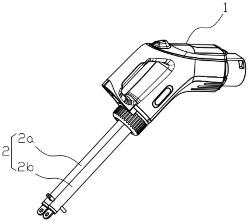 Electric energy transmission device and electric vehicle charging system