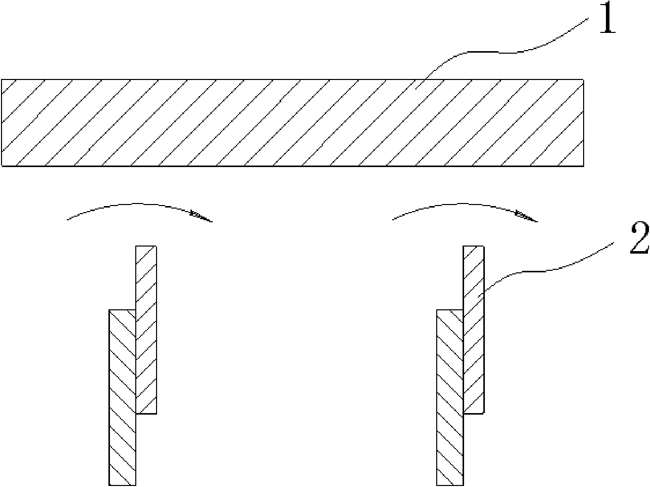 Elastic sheet contact type sealing device of rotary air preheater