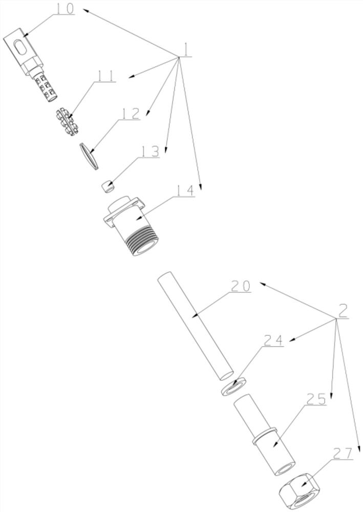 A quick plug-in energy storage connector