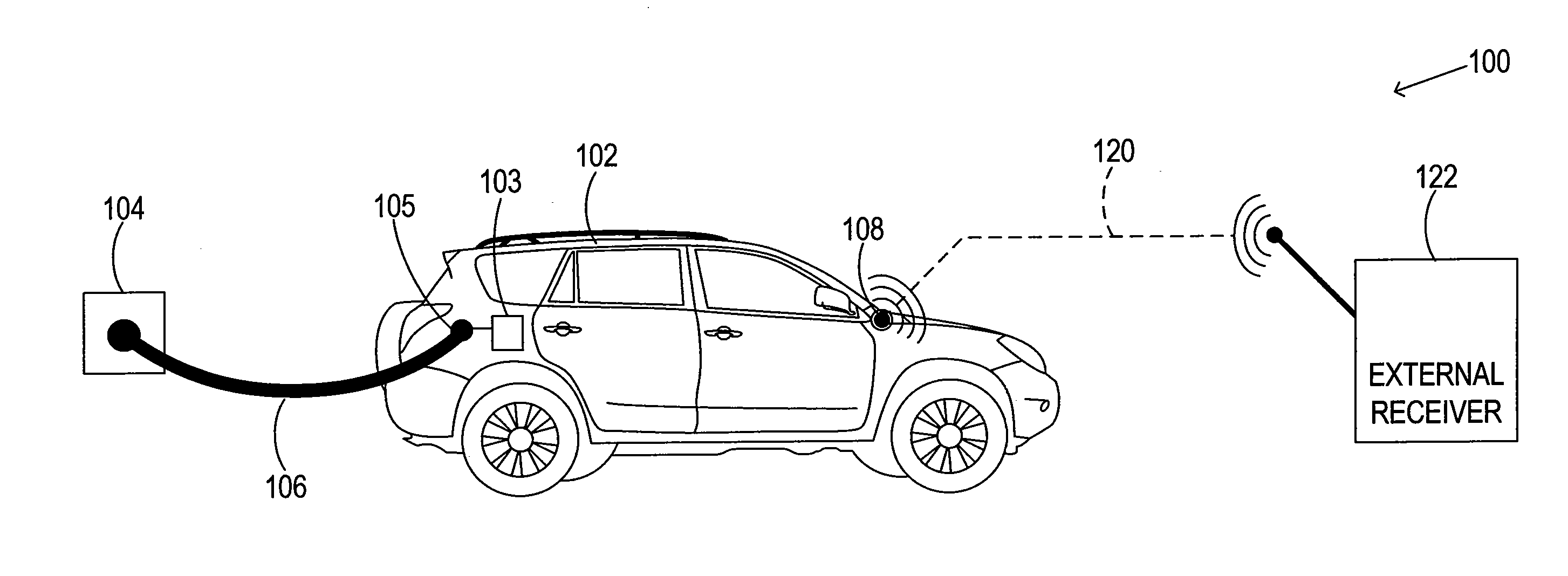 System and method for charge notice or charge mode in a vehicle