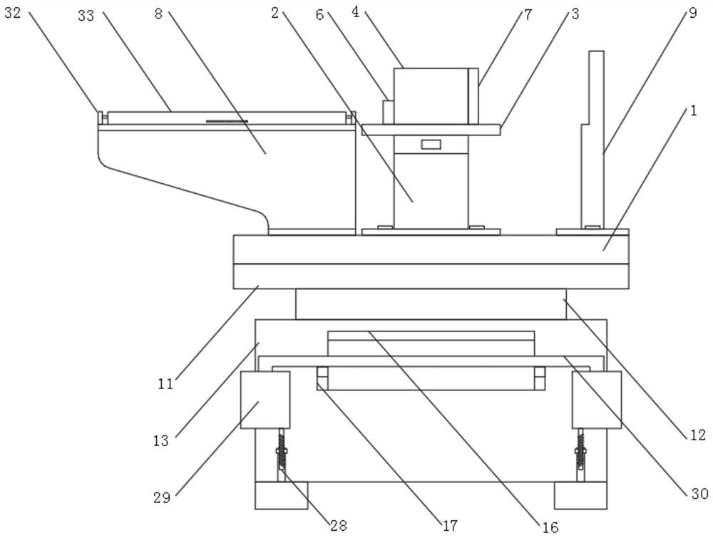 Bending forming device