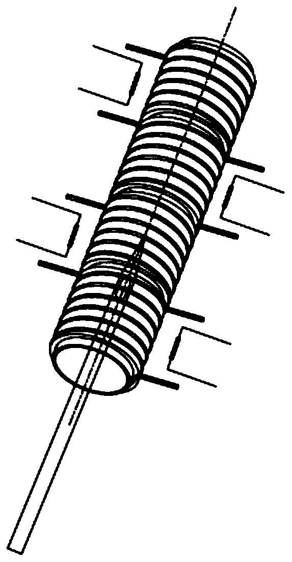 Smoking device for electrically heated tobacco