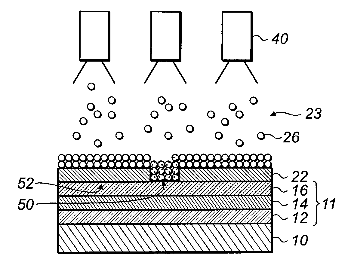 Device and method for improved power distribution for a transparent electrode