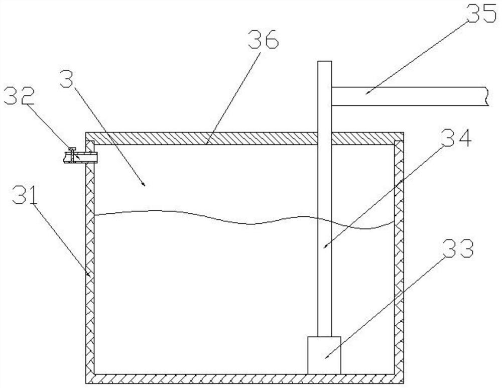 Material mixing device used for concrete production and material mixing method of material mixing device