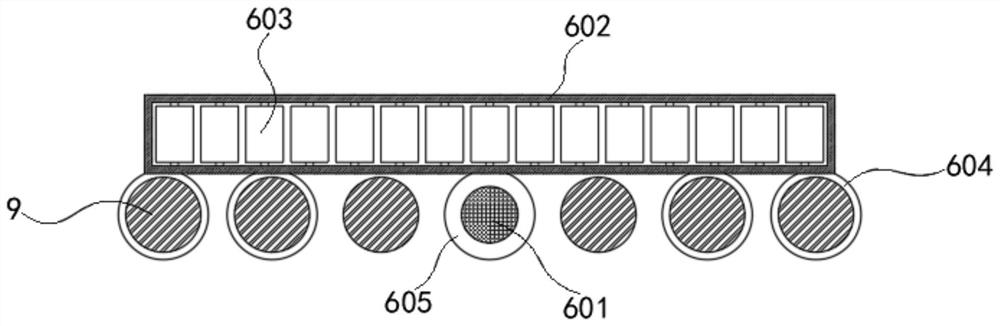 A high-efficiency construction furniture wood cutting device