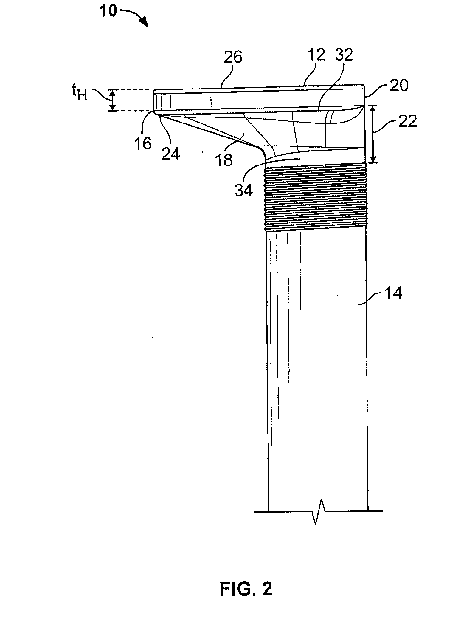 Apparatus and method of making an offset nail