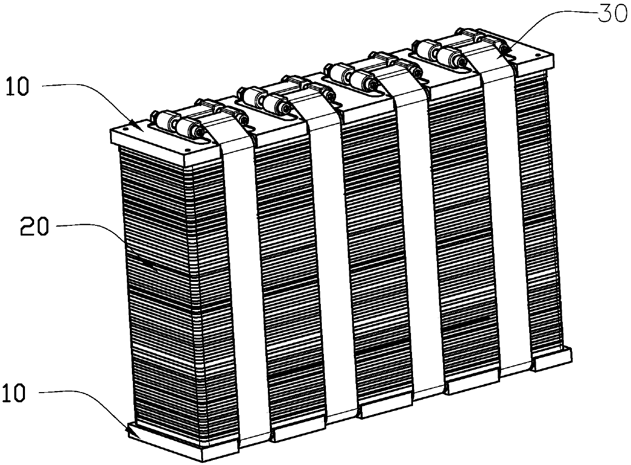 Fuel cell stack and stacking method thereof