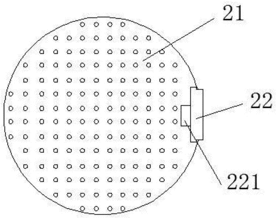 Liquid material storage device