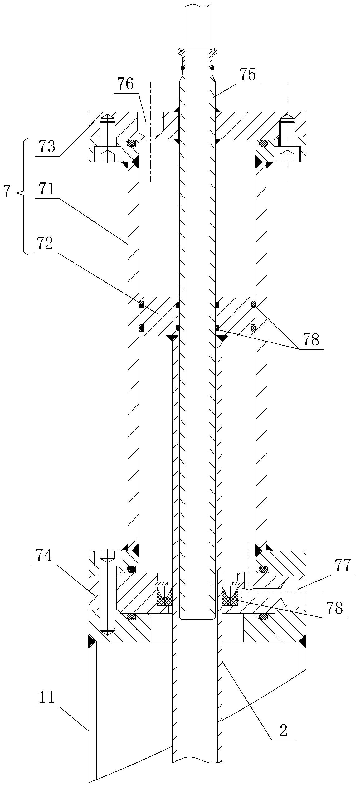 Liquid extraction system and extraction method