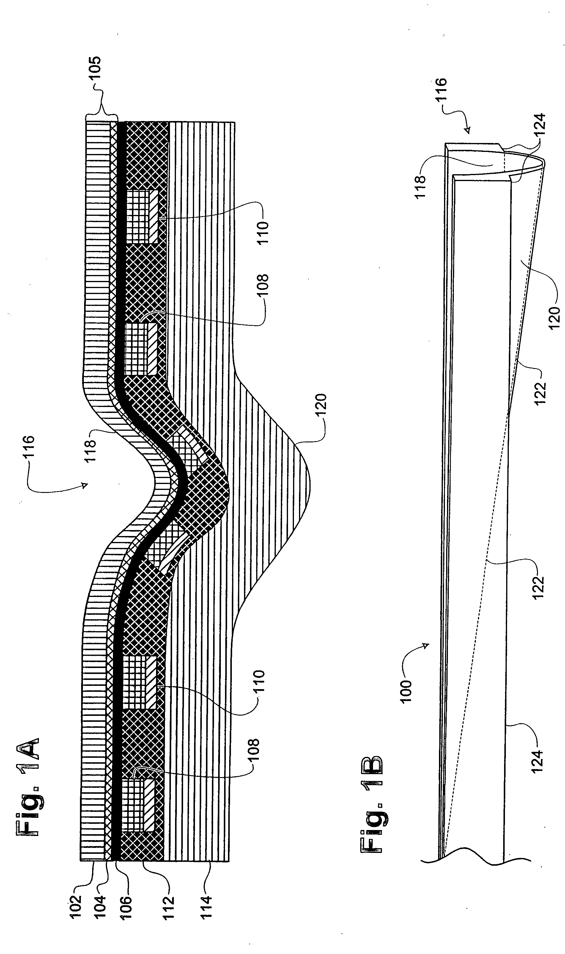 Microwave packaging with indentation patterns