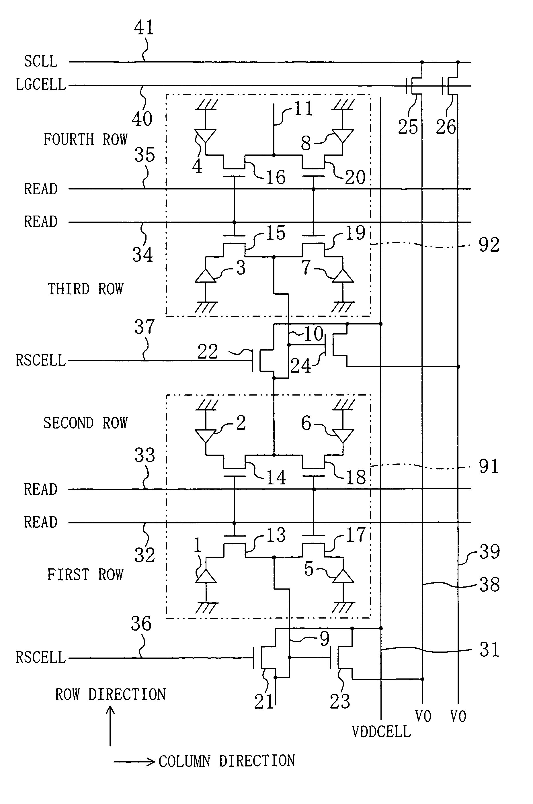 Solid state imaging apparatus, method for driving the same and camera using the same