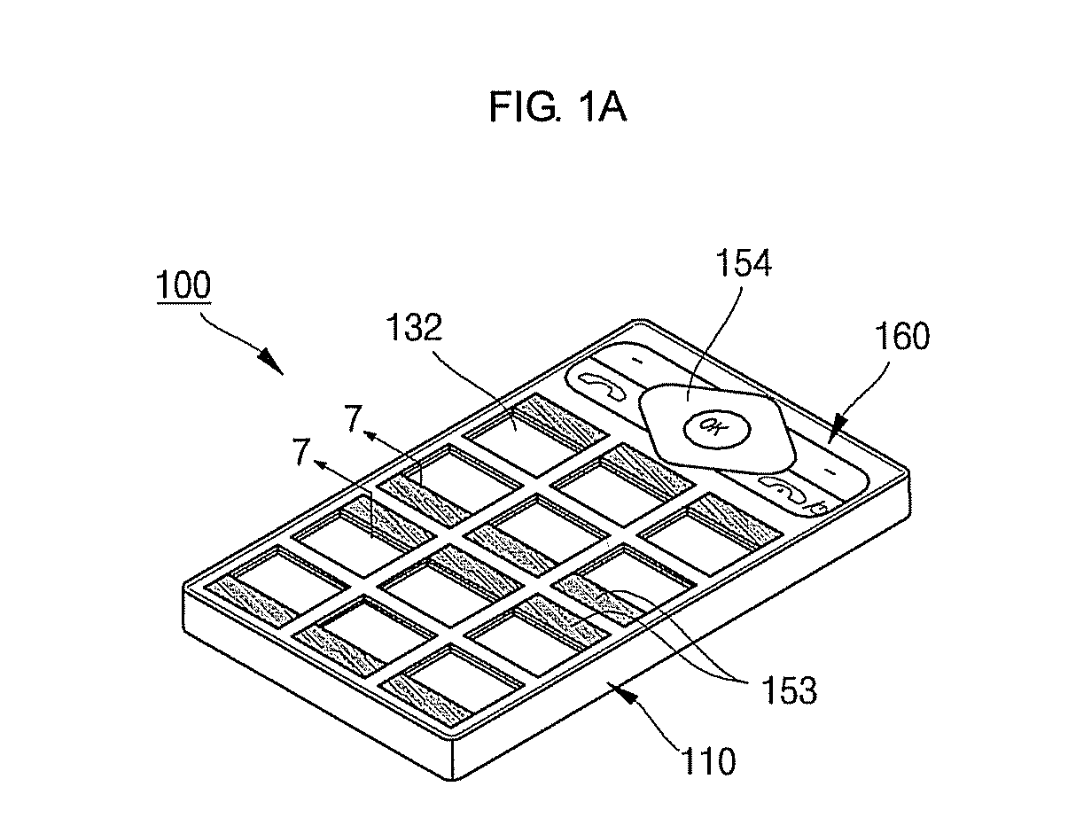 Multifunction key pad display and electronic device having the same