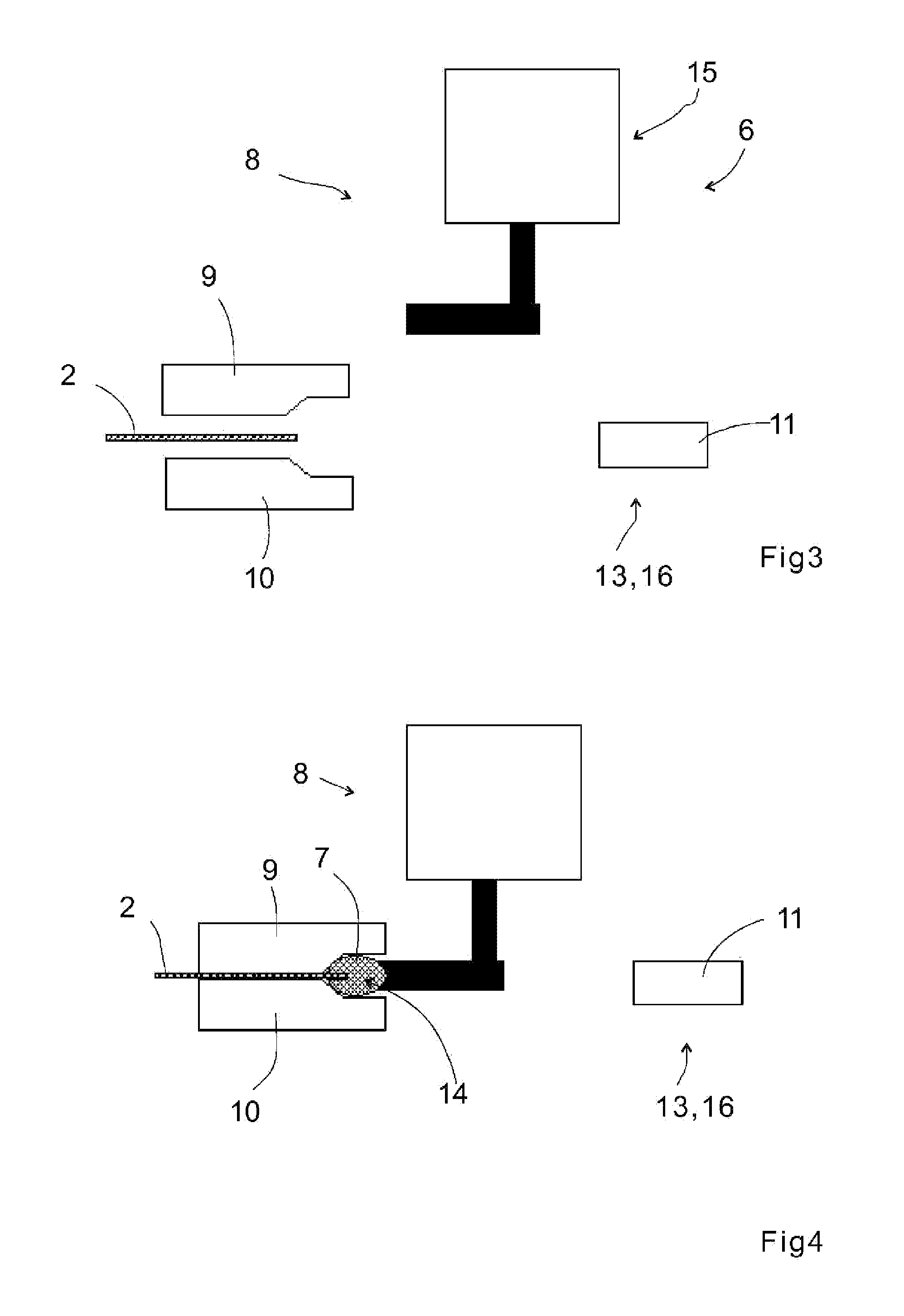 Method and equipment for providing the edge of a starting sheet with a dielectric strip