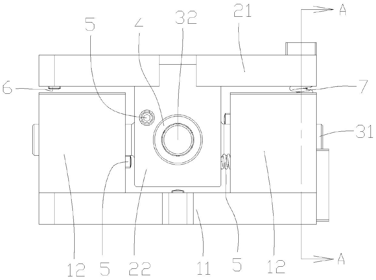 Floating connection device and floating measurement device