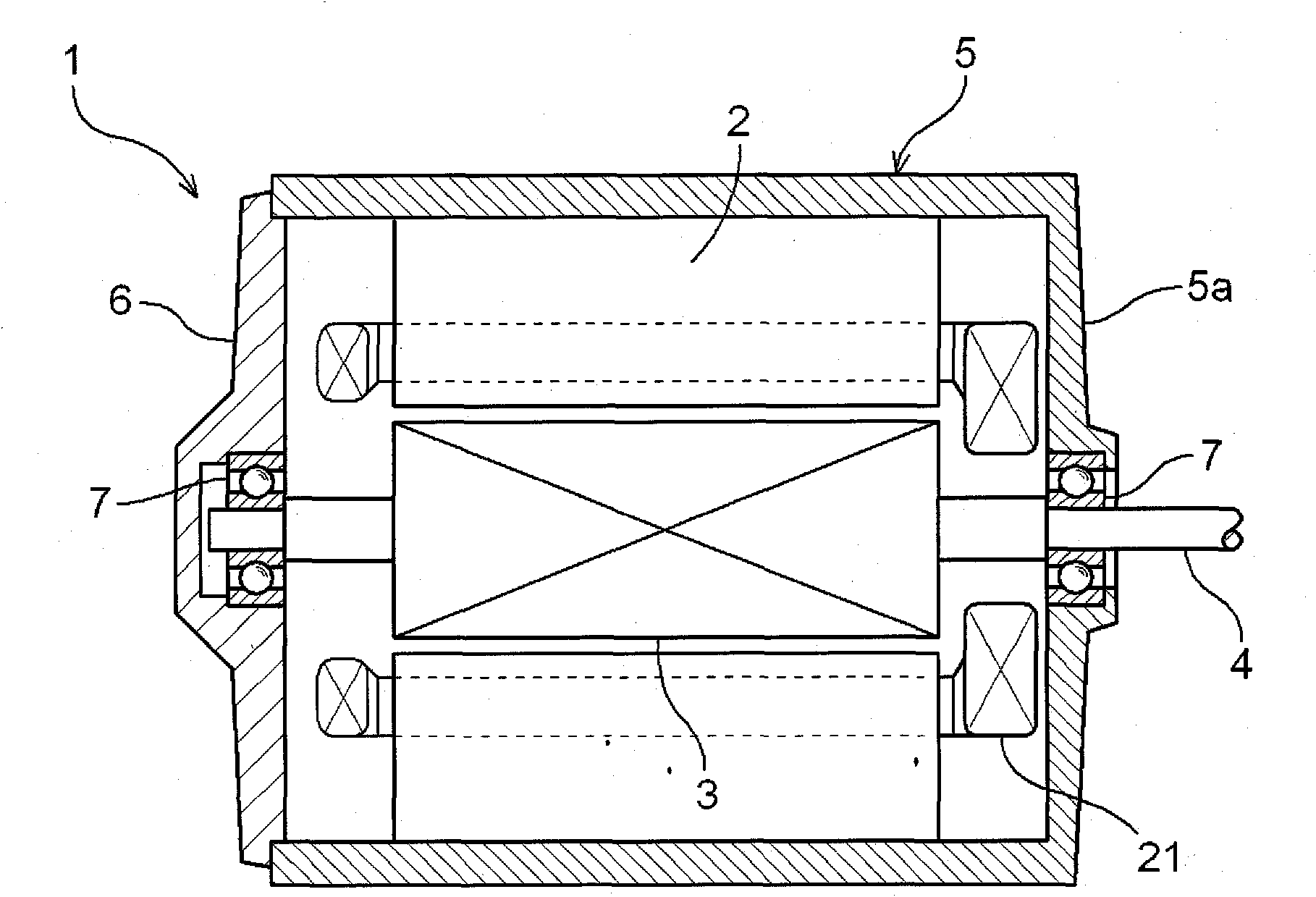 Armature for electric rotating machine and method of manufacturing same