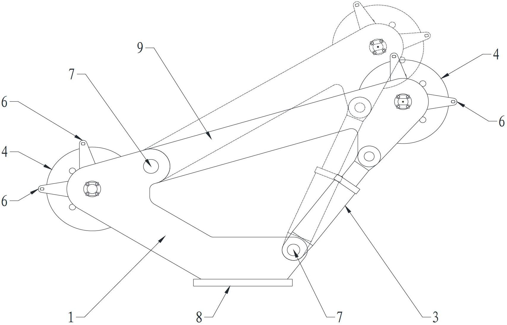 Rotary drilling rig and pulley yoke thereof