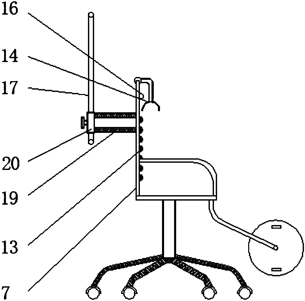 Pulley ring training aid for shoulder joint rehabilitation