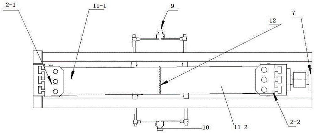 Device for testing cold cracking tendency of welding joint on basis of adjustable rigid restraint and apparition of device