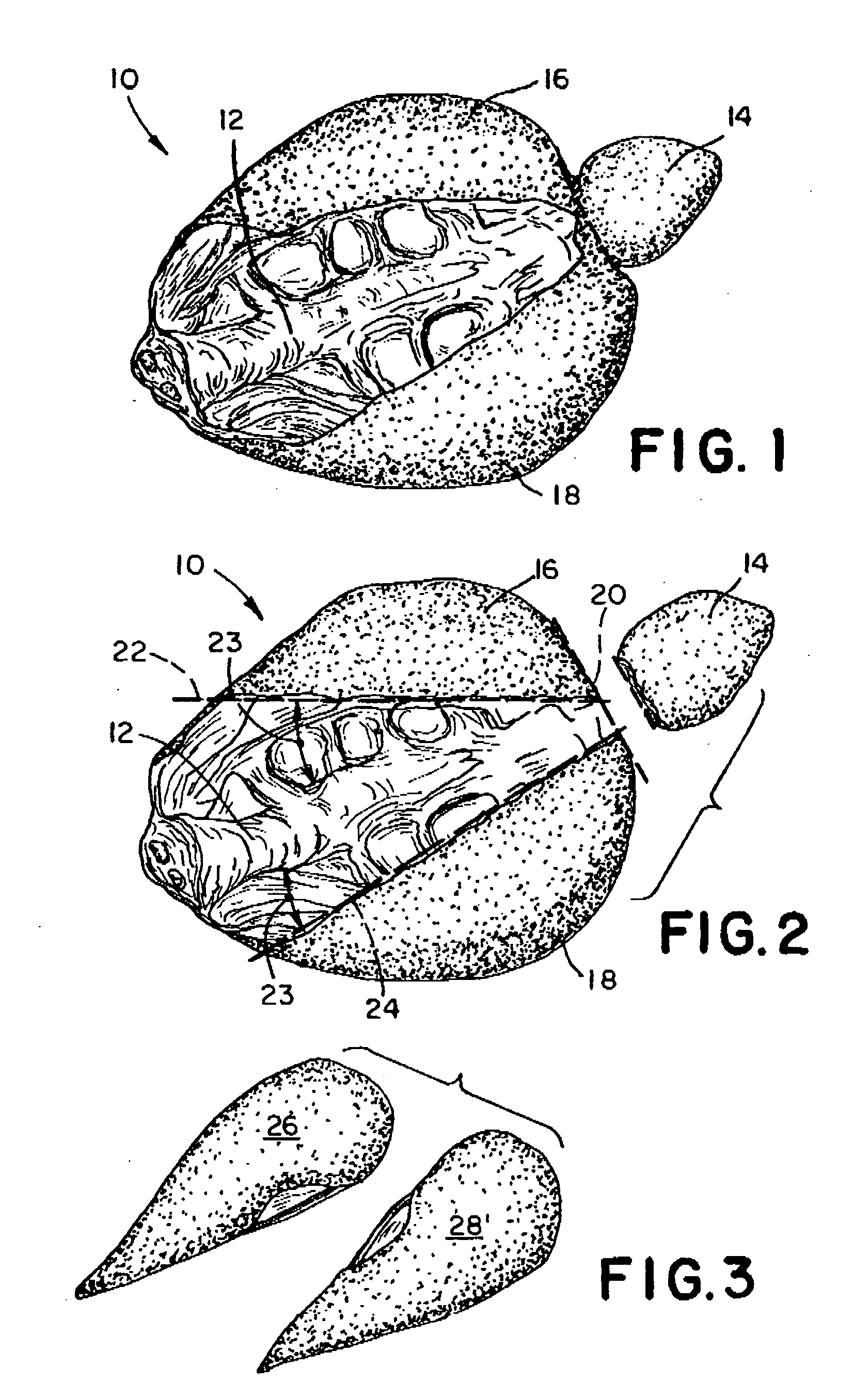 Method of making a food product from the back of a bird and the product produced in accordance with the method